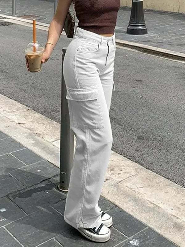 Pantalón Cargo Bella – Ajustable